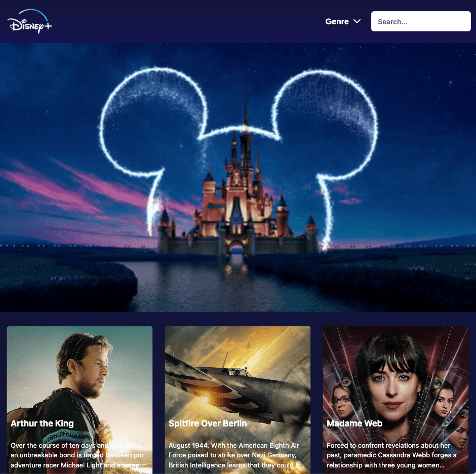 Disney+ Clone